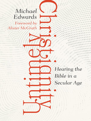 cover image of Untimely Christianity